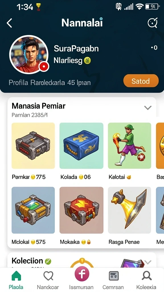 182game - Karakter yang beragam dengan kemampuan unik setiap karakter.