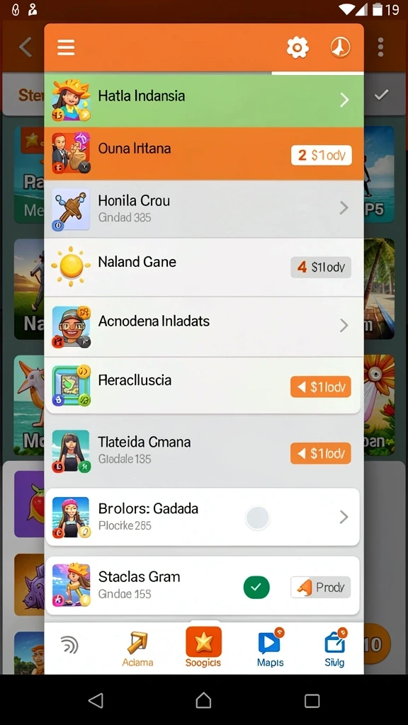 harapjp - Screenshot kedua menggambarkan tantangan seru di salah satu level.