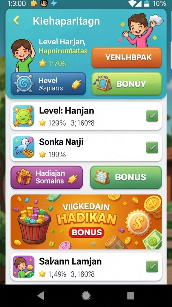 menang123 - Screenshot menunjukkan grafis yang menakjubkan di MENANG123.