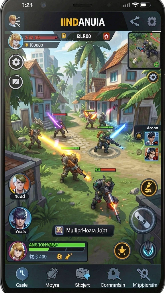 naga1001 - Screenshot memperlihatkan gamer berkolaborasi dalam misi.