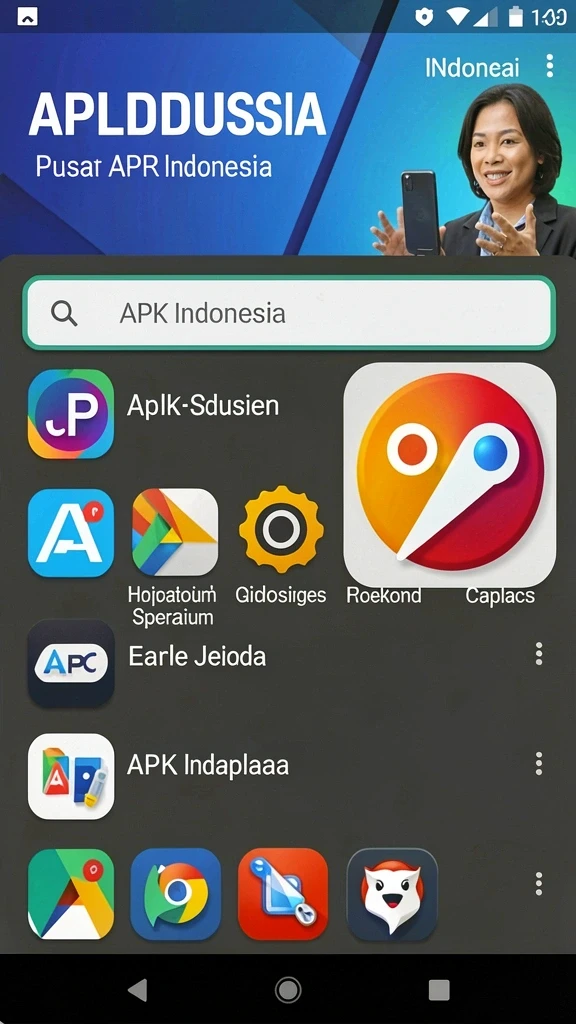 newidn - Menu item dan upgrade dalam aplikasi.