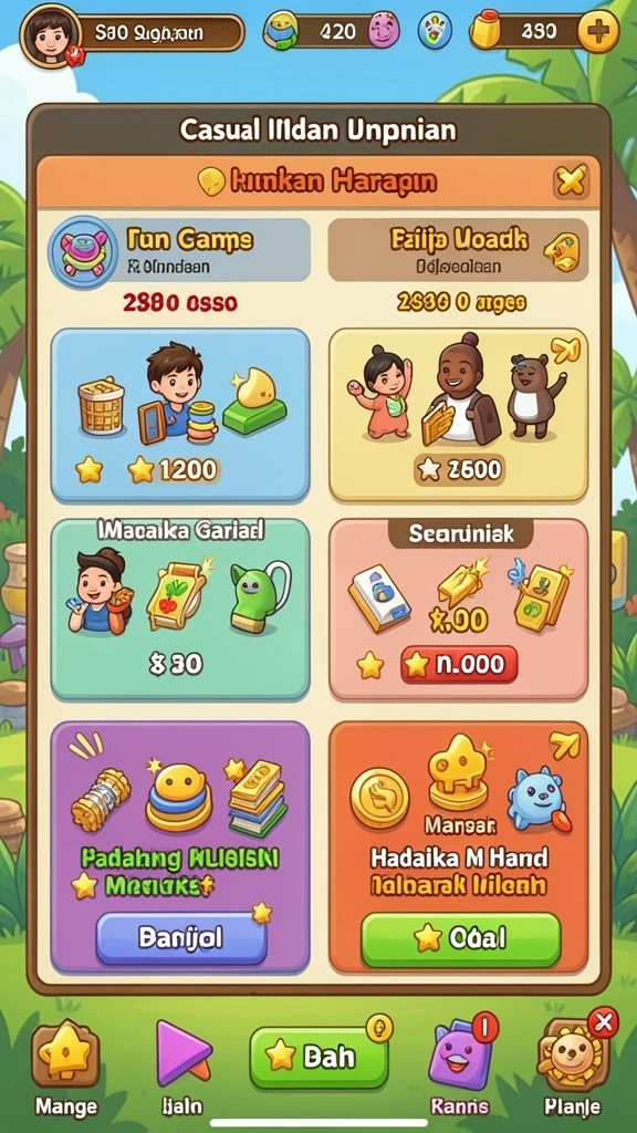 paus123 - Screenshot menunjukkan grafis yang mengesankan.