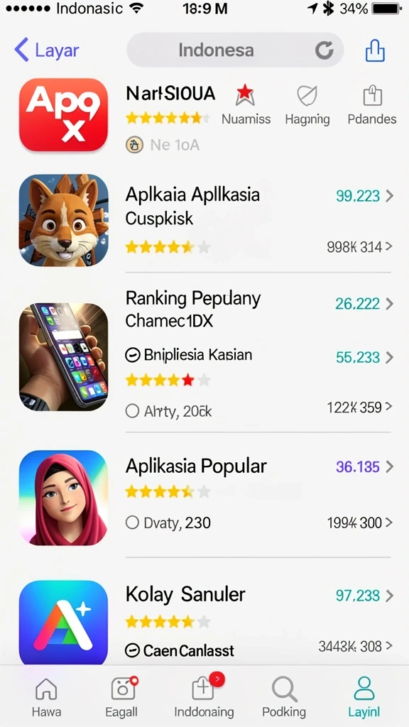 rajapamen - Tampilan awal yang menarik dan penuh warna.