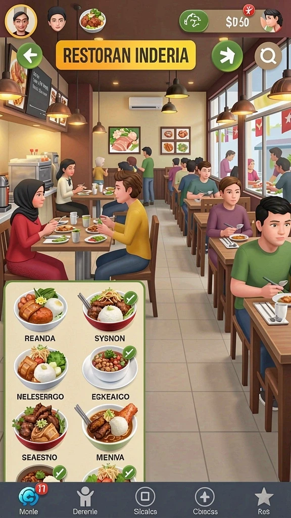 ttt888 - Menu permainan yang mudah dinavigasi.